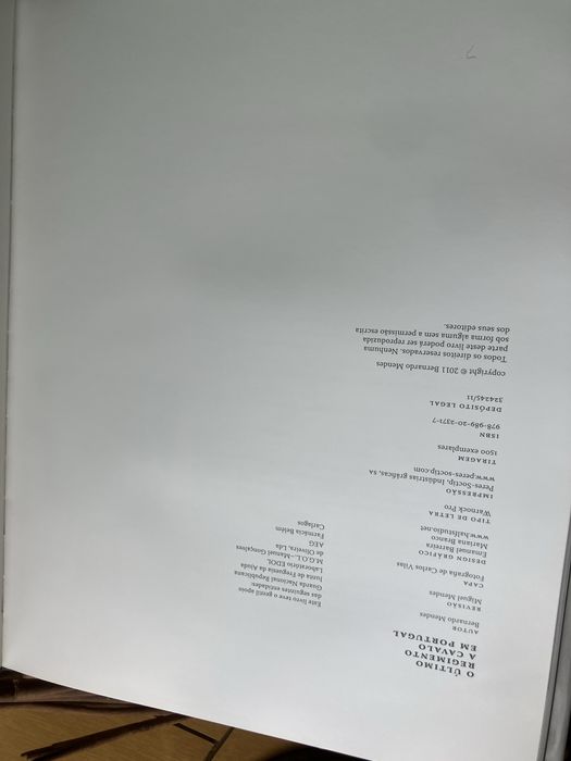 O Ultimo regimento a cavalo emPortugal