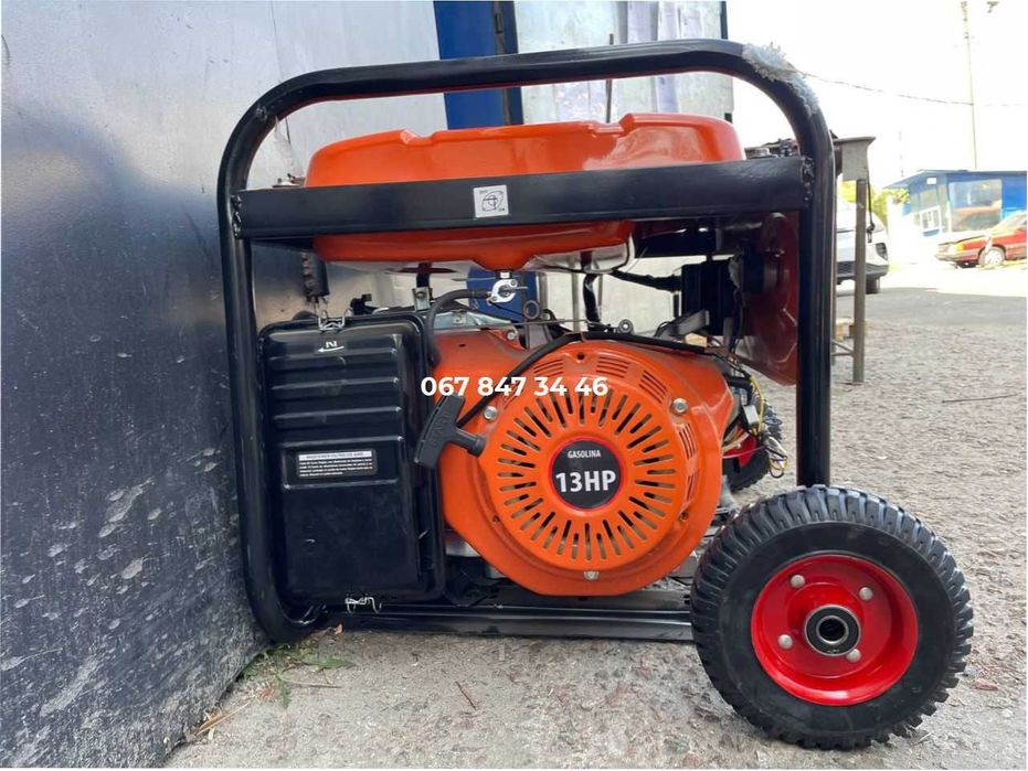 Zeppelin 6000 6.6 kW Генератор для вашого бізнесу, дому електростартер