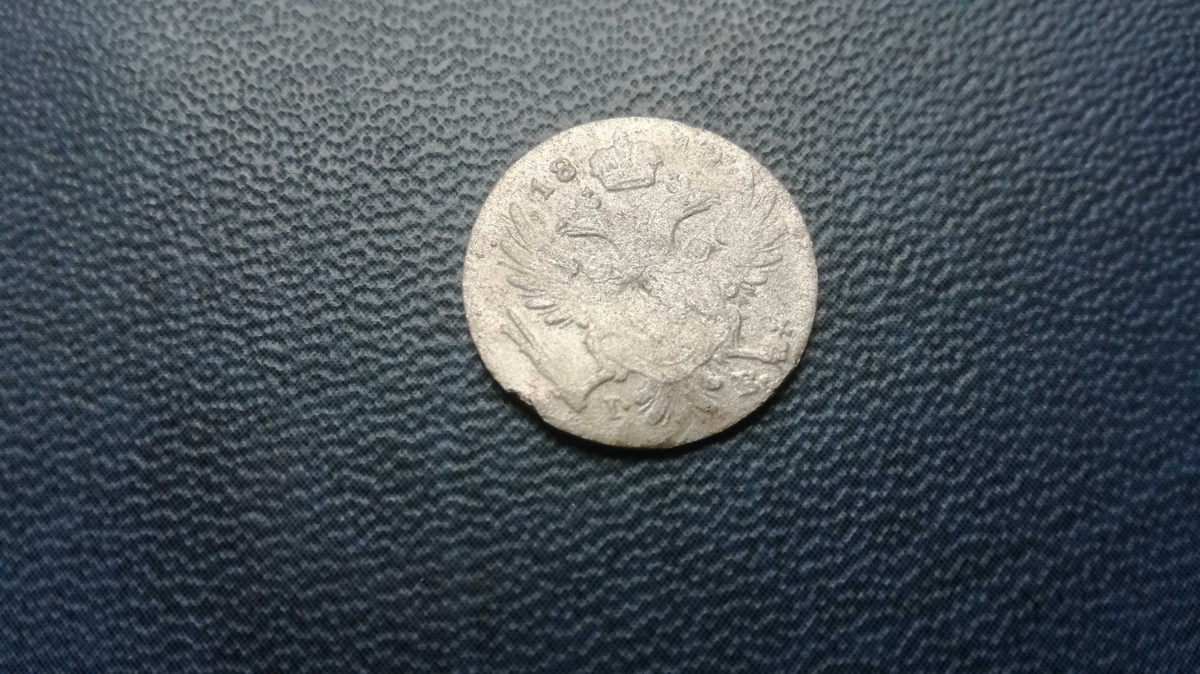 Królestwo Kongresowe 5 groszy 1819_srebro