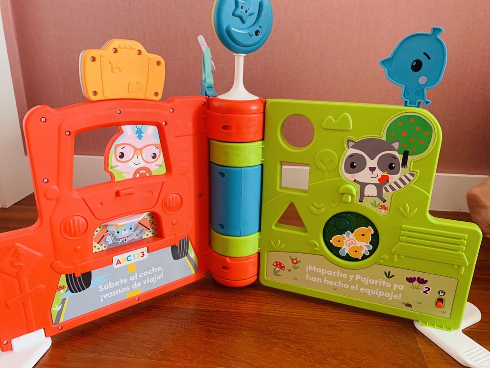 Livro Fisher Price Senta e Levanta