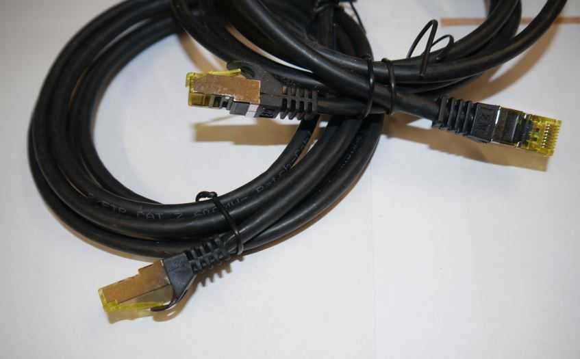 Kabel internetowy sieciowy skrętka RJ45 - 8pin 3metry kolory nowy