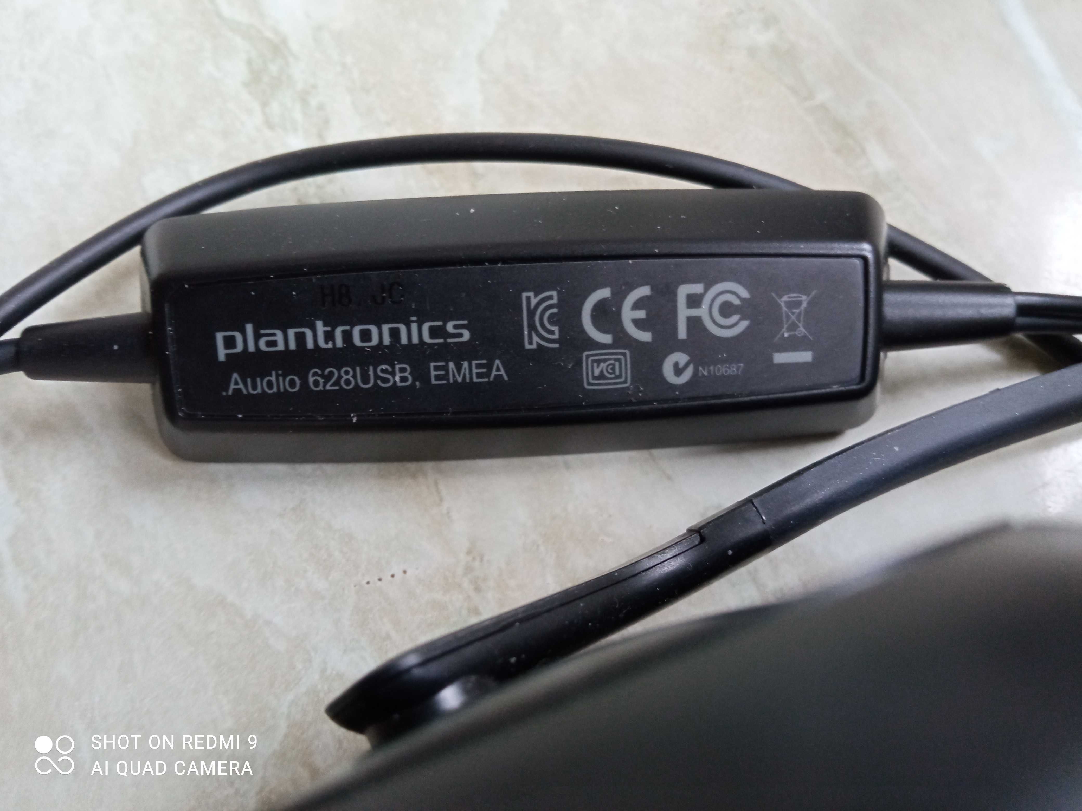 Słuchawki przewodowe z mikrofonem Plantronics Audio 622