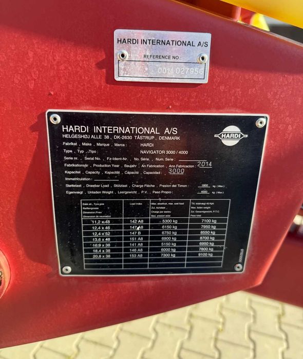 Opryskiwacz Hardi Navigator 3000 gps #Navigator #Commander #berthoud