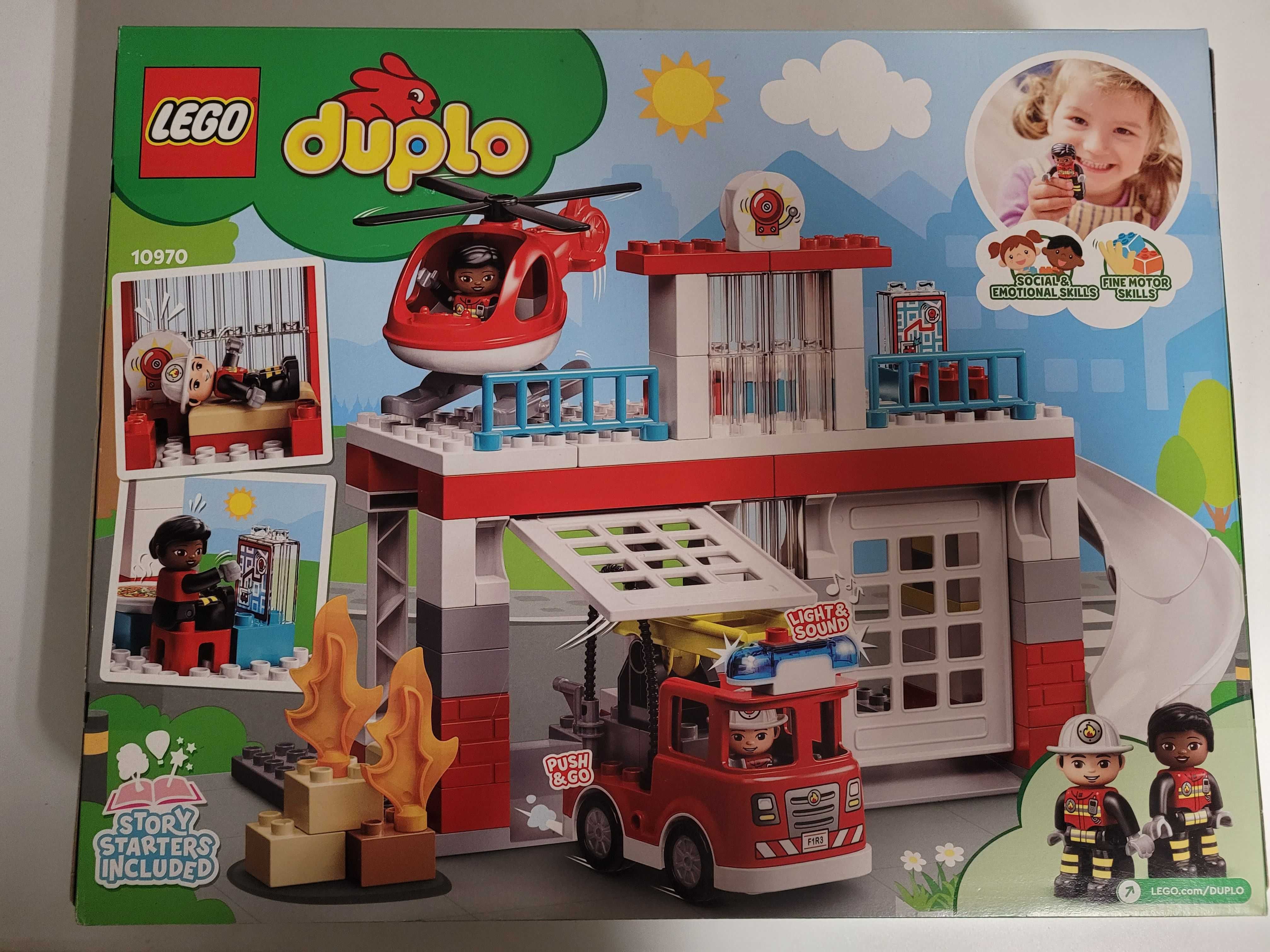 LEGO Duplo 10970 - Quartel Bombeiros e Helicóptero (novo caixa selada)