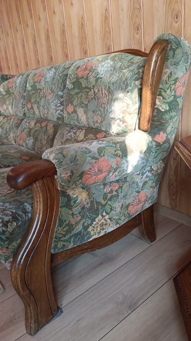 Komplet mebli holenderskich  3,2,1