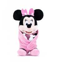 Novidade:Peluche Disney Minnie com manta 27cm