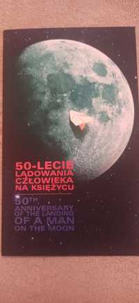 Folder 50-lecie lądowania człowieka na Księżycu