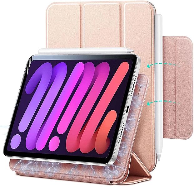 Etui ESR Rebound Magnetic do iPad Mini 6/2021 Rose Gold