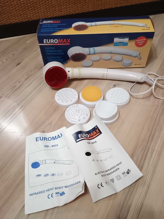 Elektryczny podgrzewany masażer do ciała