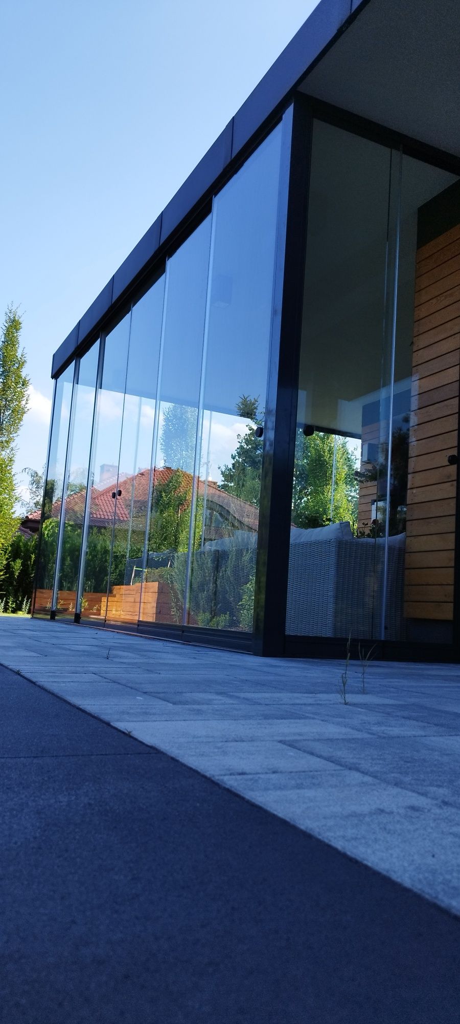 Zabudowa tarasów, balkonów, pergole, ogrody zimowe