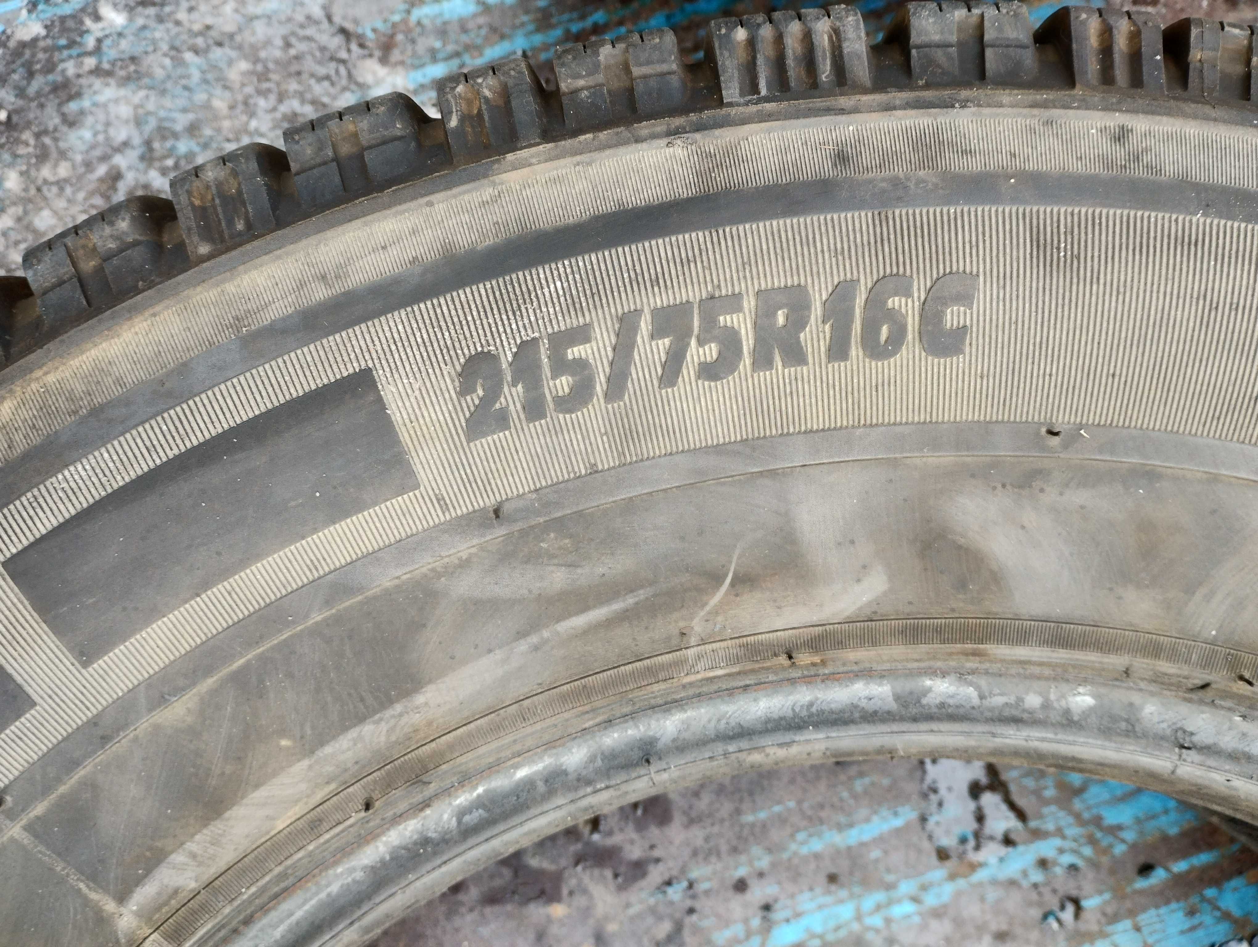 2x Opony zimowe Michelin Agilis Alpin 215/75/16C 116/114R PAR29