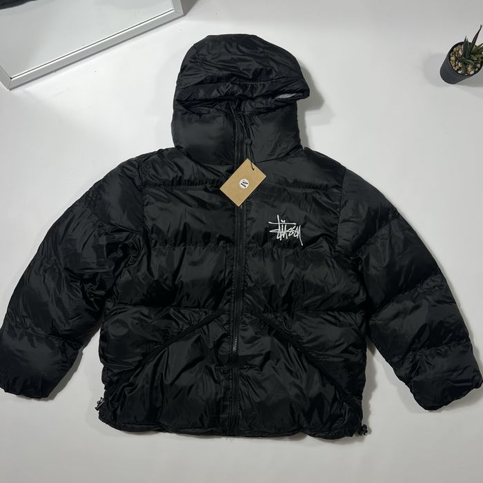 Пуховик Stussy S-XL пухова куртка стусі на зиму стасі y2k drill puffer