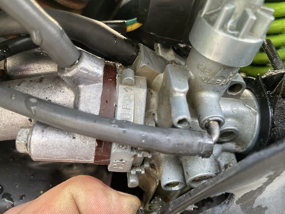 Двигатель на скутер Honda Tact AF-24