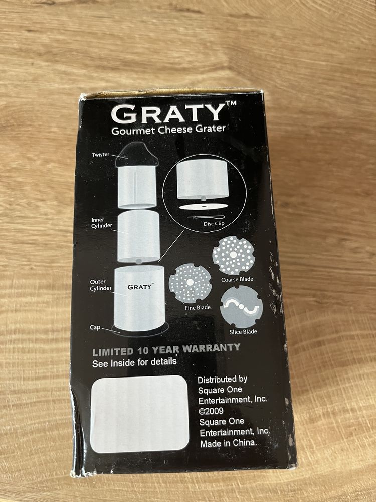 Graty Gourmet Cheese Grater терка для сиру