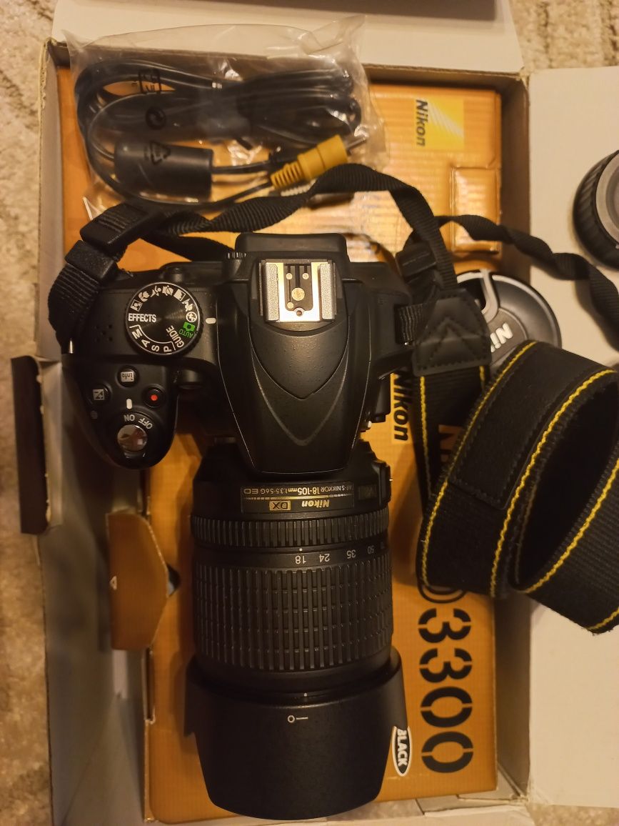 NIKON D3300 lustrzanka 18-105 VR Kit