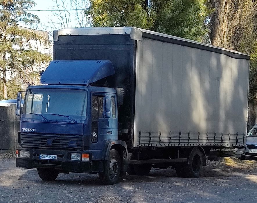 Volvo fl6 бортовий тентований.штора.60куб..