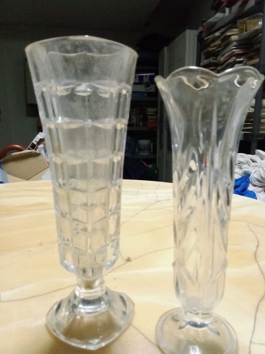 Conjunto de peças em vidro Vintage