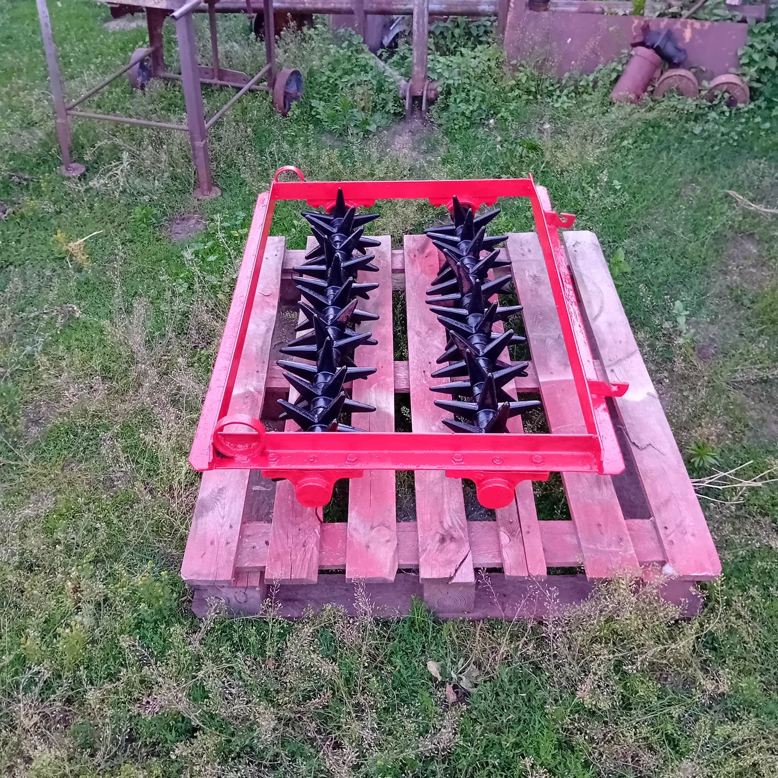 Kolczatka do pluga 3 skibowego