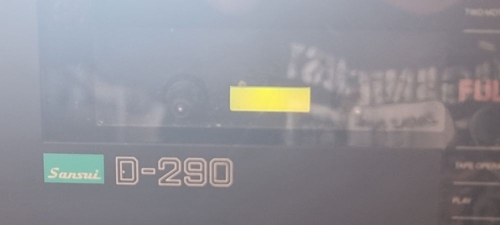 Stary Magnetofon Kasetowy Sansui D-290