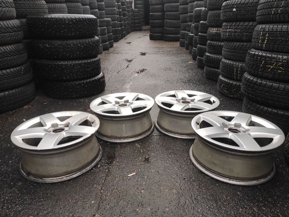 Диски 5х100 15 6х15 ет38.Audi A2.Golf4.Skoda Tour.Dia.57.1mm.