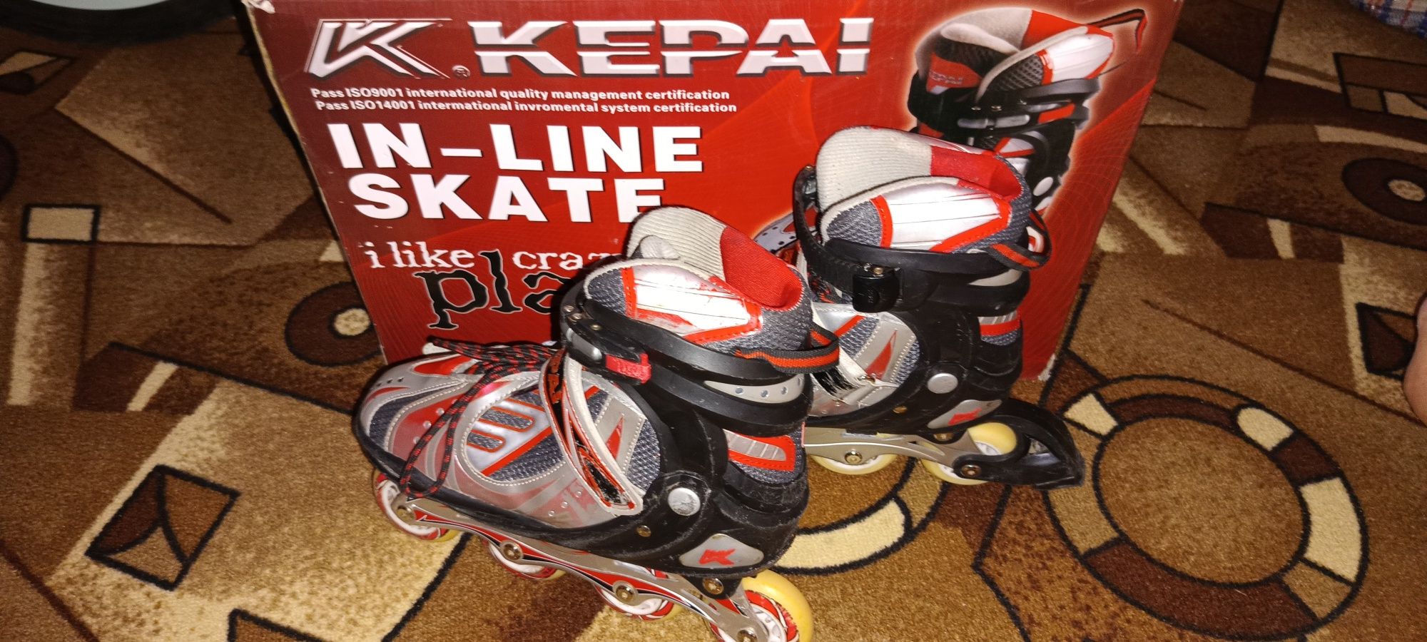 Продам фирменные ролики Kepai in -line skate 39-42