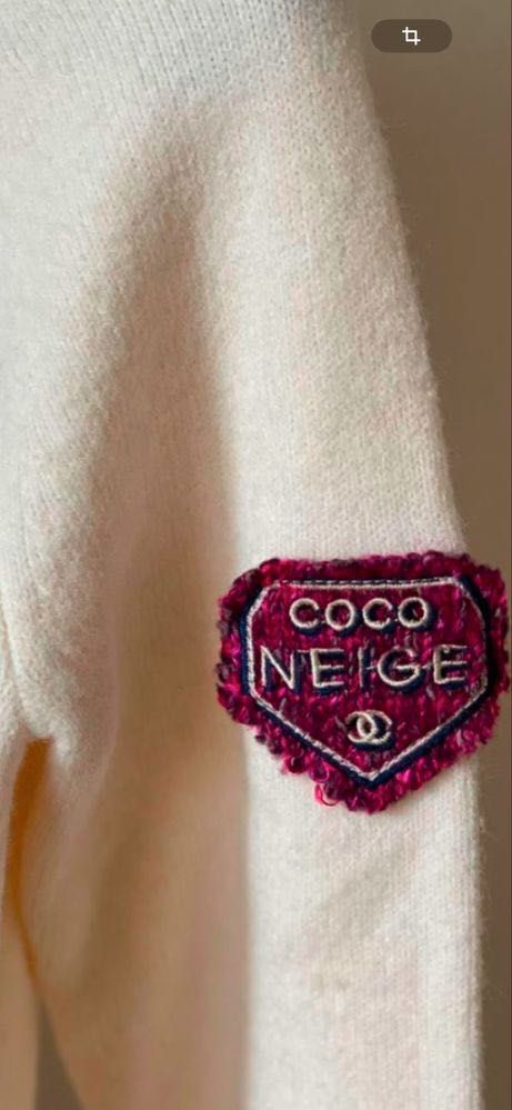 Chanel Coco Neige Pullover свитер оригинал
