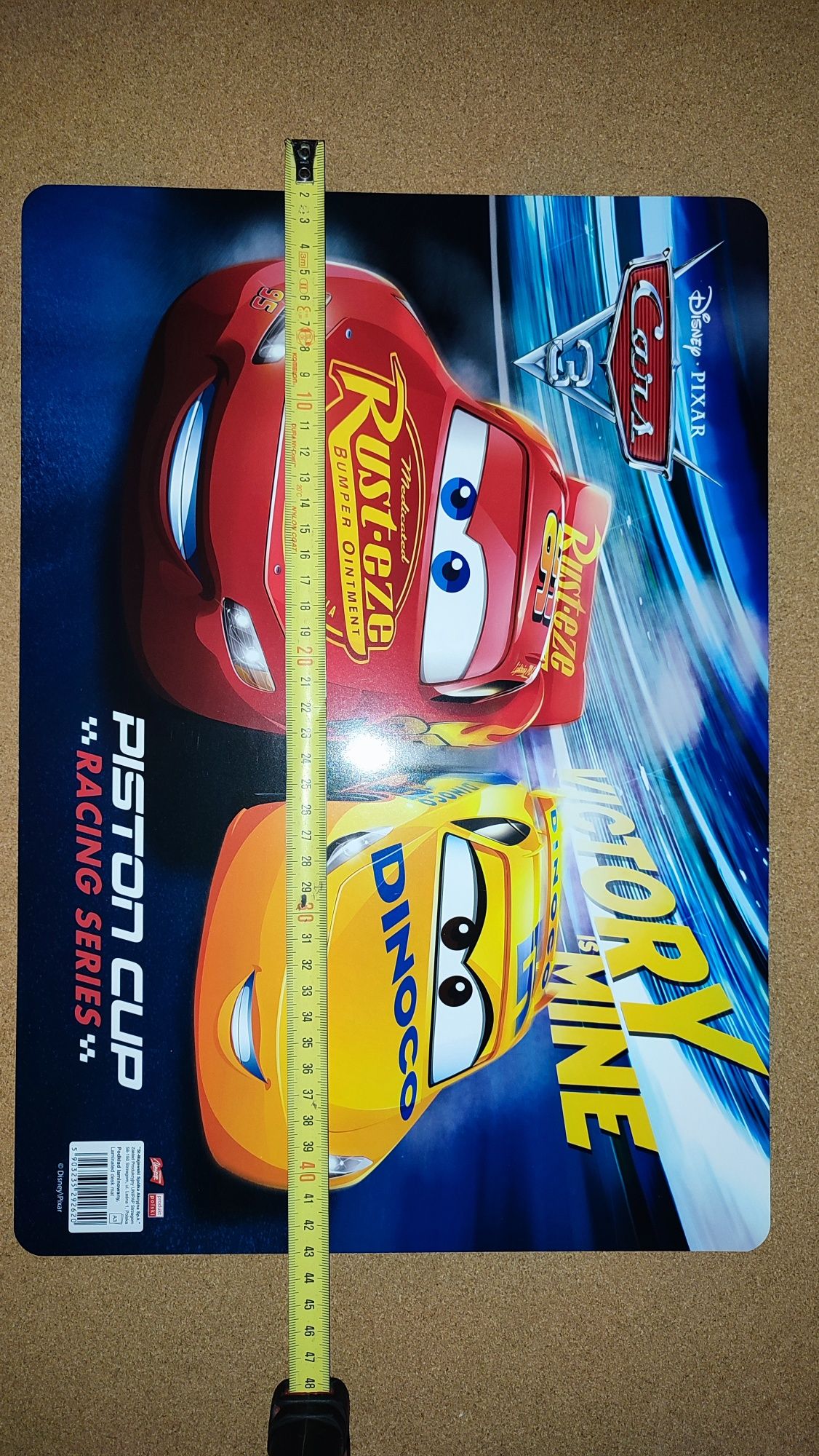 Disney Cars Auta Zygzak Jackson Cruz Podkładka Regularna Dwustronna