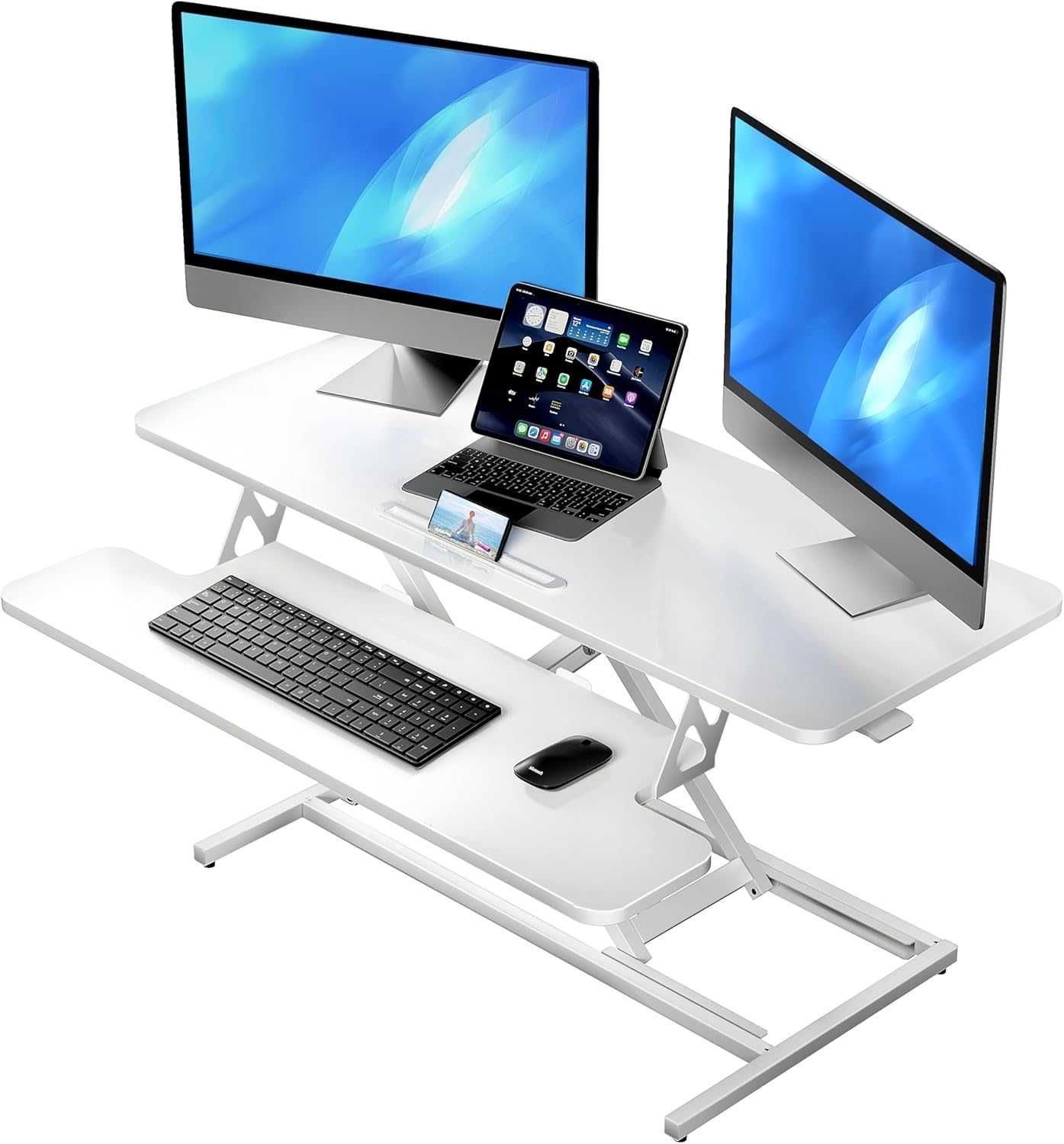 Ergonomiczna podstawka na biurko pod komputer/monitor