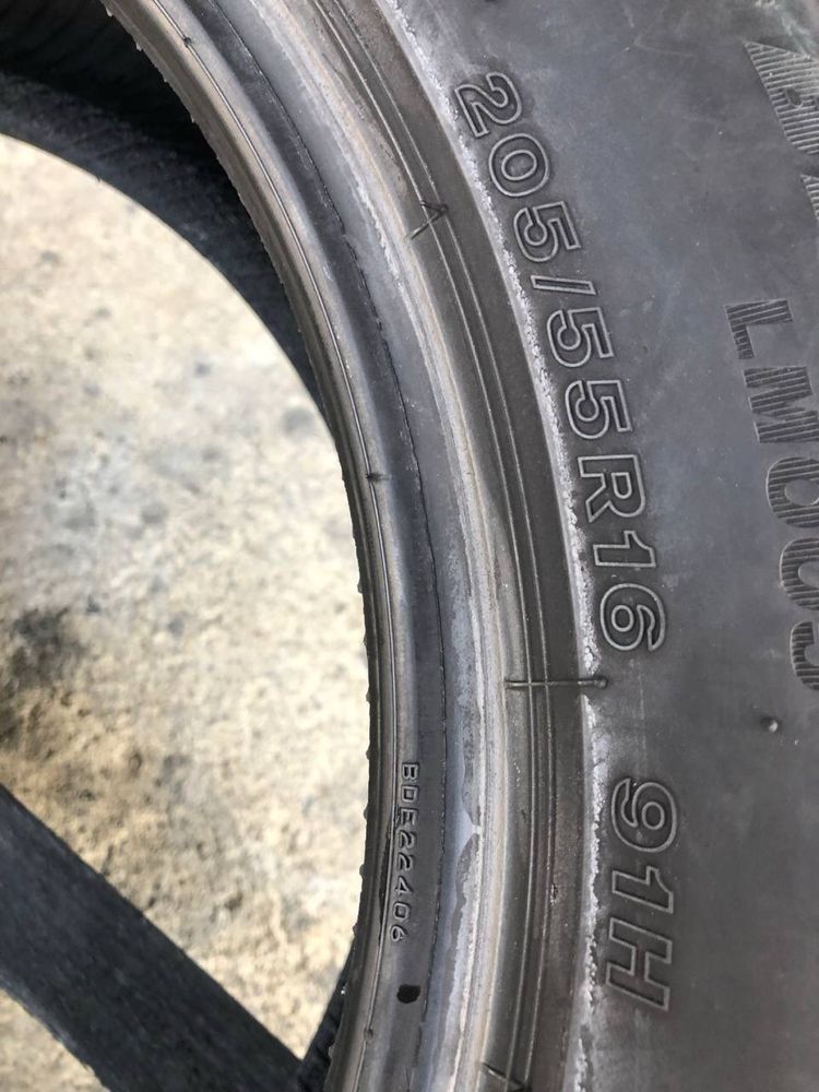 Розпаровка 205/55 r16 Bridgestone Blizzak LM005 Зима 1шт 2019р. (520)