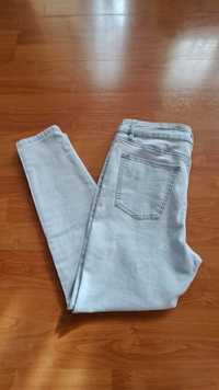 Jeansy z wysokim stanem r.XL