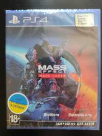 Mass Effect Legendary Edition (РS4). Оригинальные Новые Диски, русские