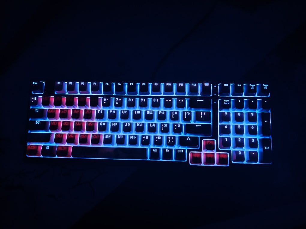 Клавіатура A4Tech Bloody S98 Naraka BLMS USB Black/White/Red