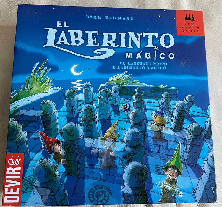 Jogo de Tabuleiro Labirinto Mágico