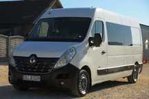 Renault MASTER 2.3 dCi 170KM * 9 osób * TV * VIP * AUTOBUS * SOLAR DACH * ZADBANY!