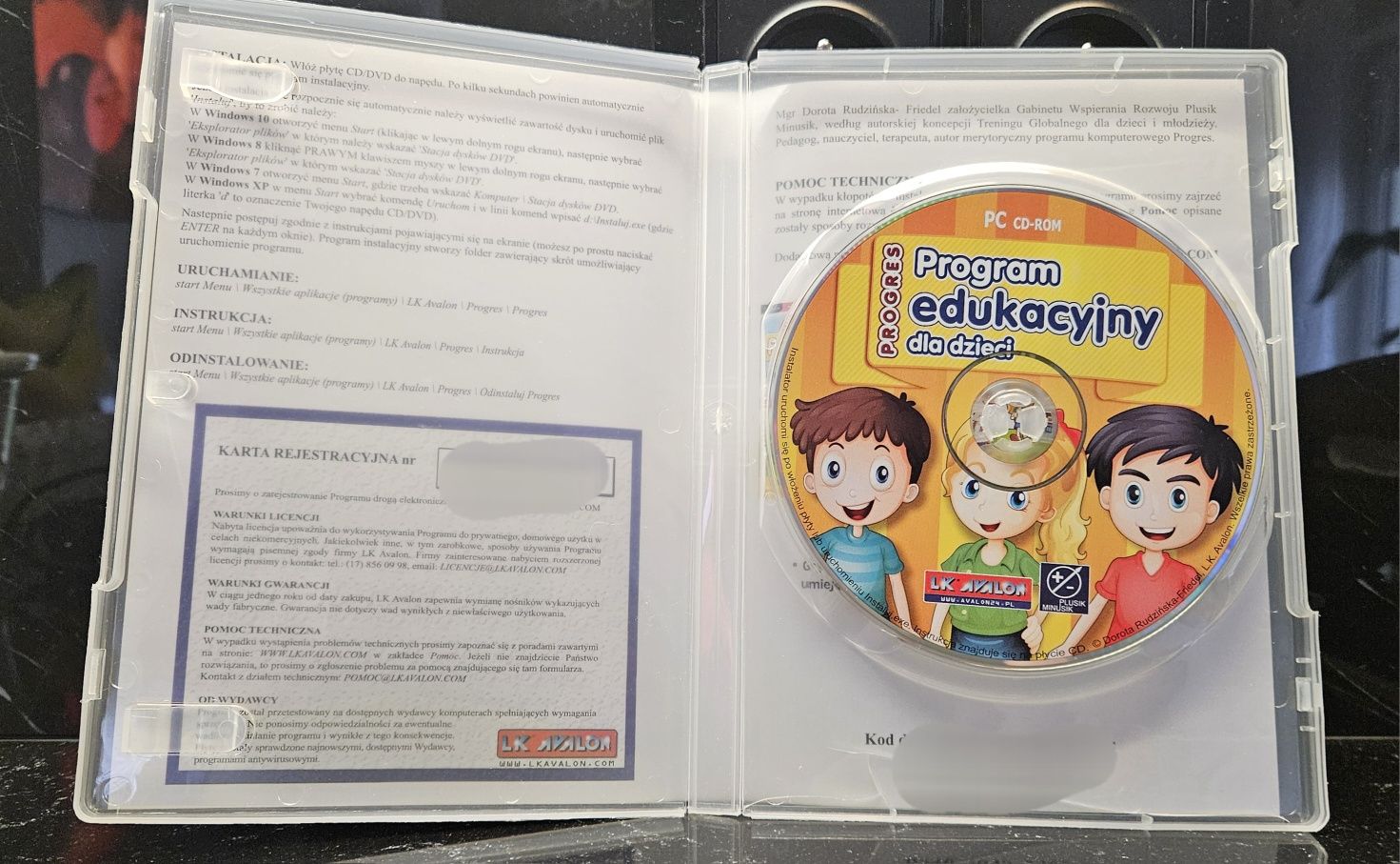 Progres. Program edukacyjny dla dzieci i młodzieży (6-15 lat) PC. Pole