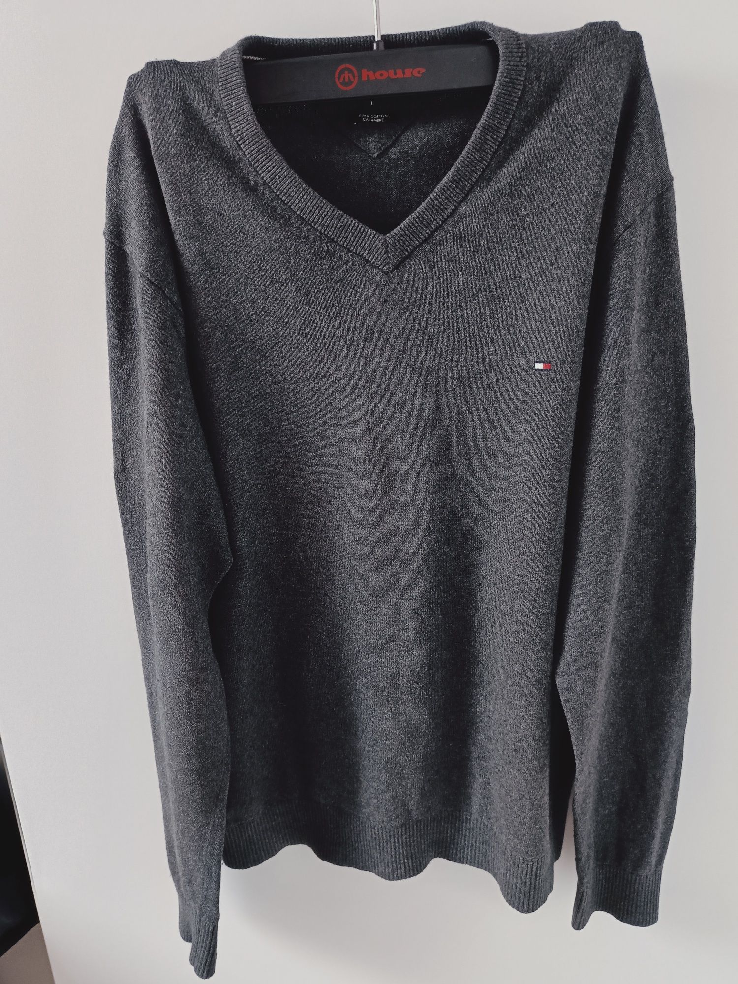 Sweter Tommy Hilfiger kaszmir L