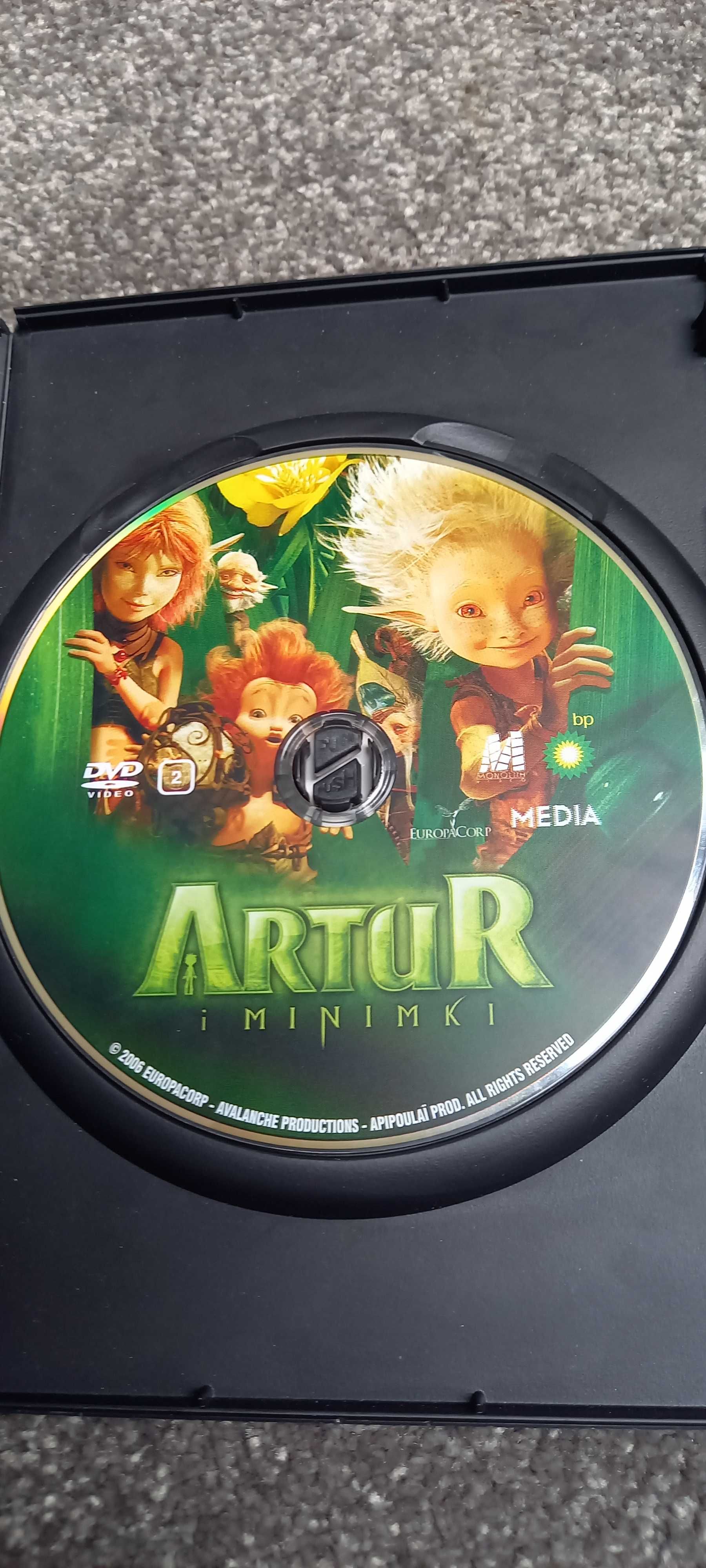 DVD Artur i Minimki