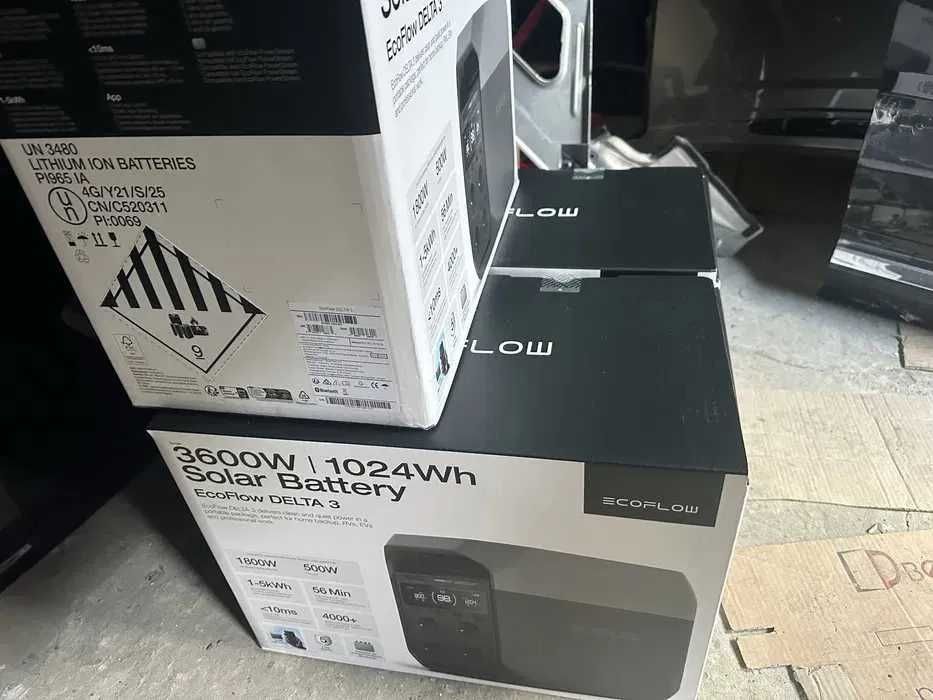 Зарядна станція EcoFlow DELTA 3 EU-Version, 1800 Вт, 1024