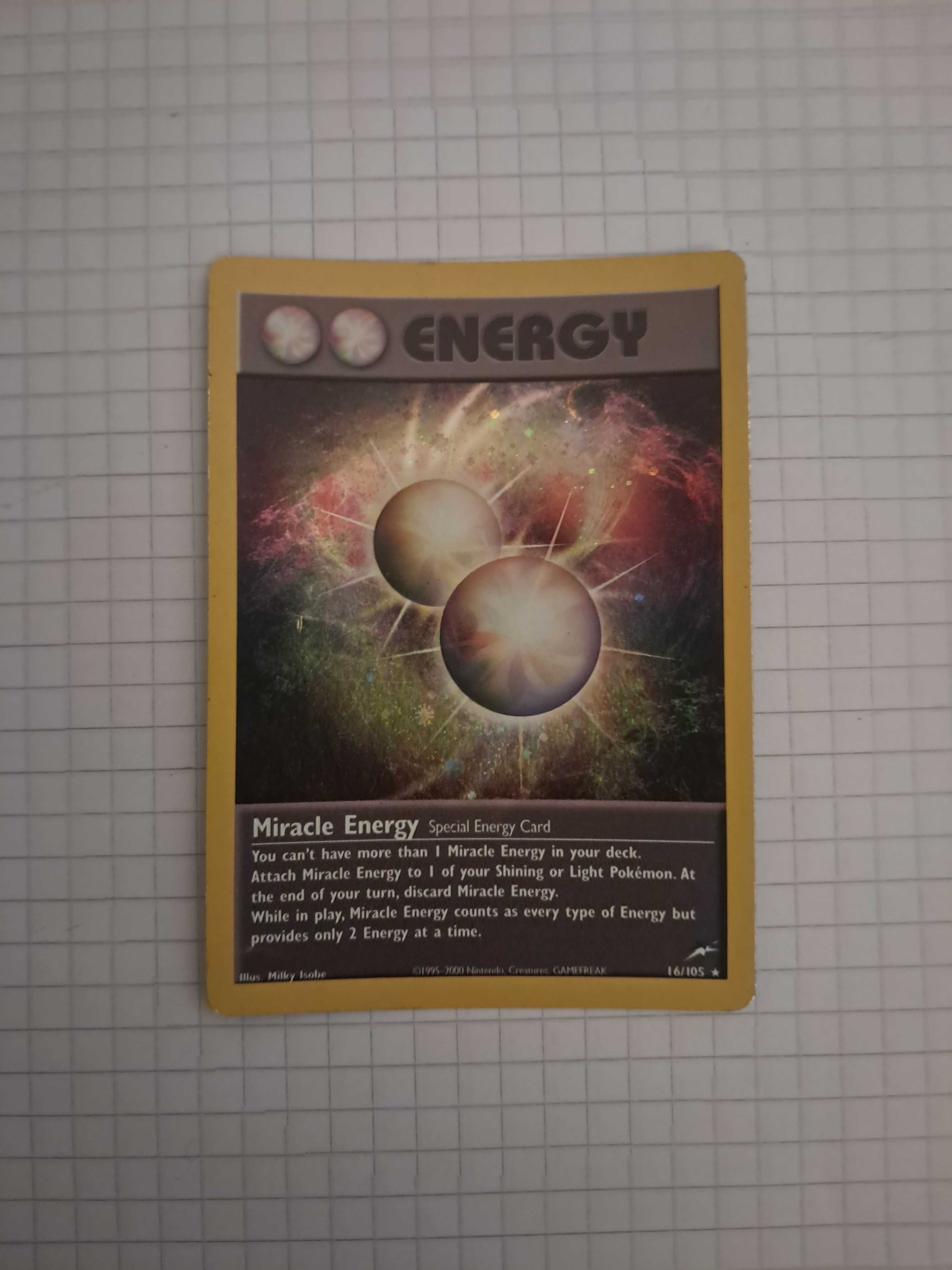 Carta Pokémon - Miracle Energy