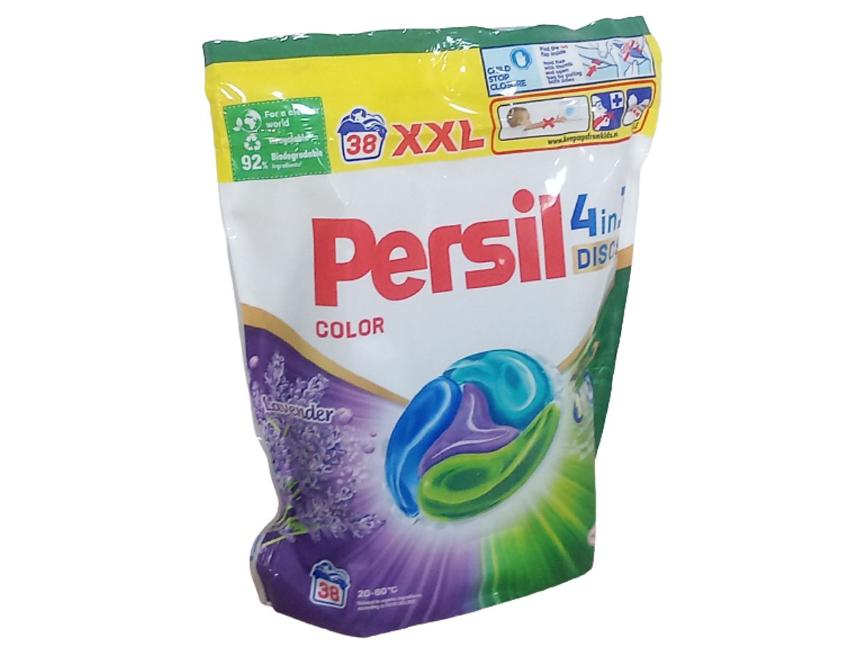 Kapsułki do prania Persil Discs Color Lavender x38