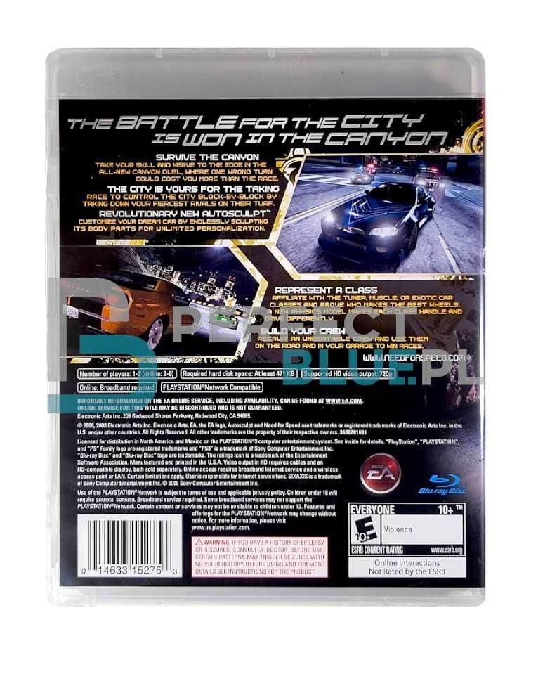 Need For Speed Carbon / Gra PS3 / Sklep z Grami / C.H. Land / Warszawa