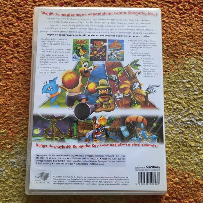 Świat Kangurka Kao / Kangurek Kao Trzy Części PC PL, Skup/Sprzedaż