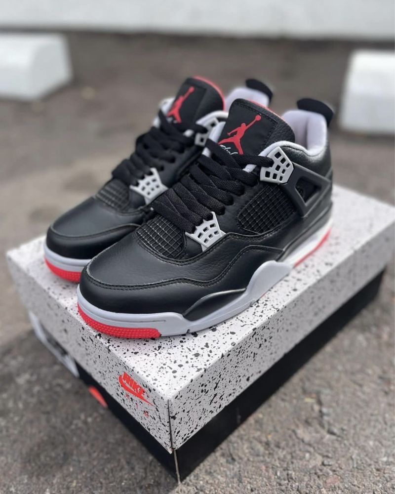 Air Jordan 4 Bred Reimagined