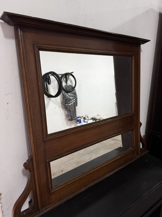 Lustro stare drewniane antyk