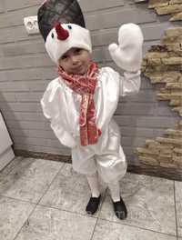 Карнавальний костюм сніговика Новогодний костюм снеговика