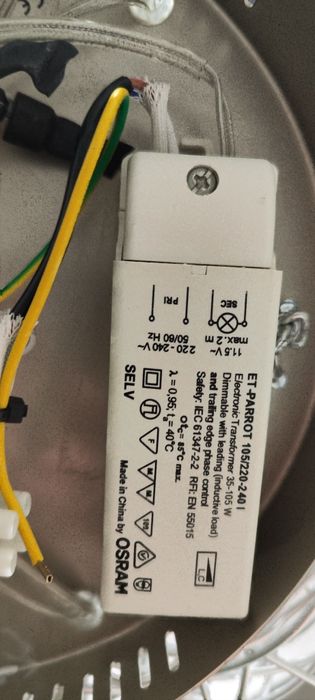 Loftowa lampa LED,klosz z drutu,efektowna, industrialna