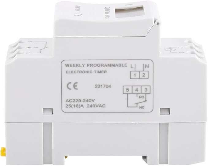 LCD Elektryczny programator czasowy tygodniowy,Cyfrowy Timer 15A (74b)