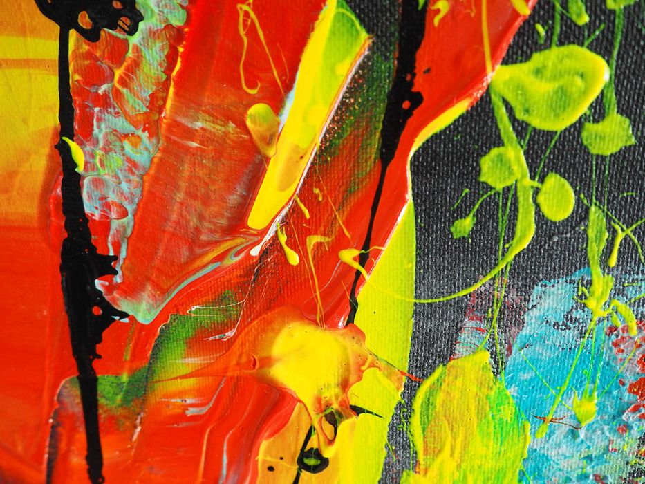 Obraz nowoczesny abstrakcja 70cm x 100cm "ROJA” 2025