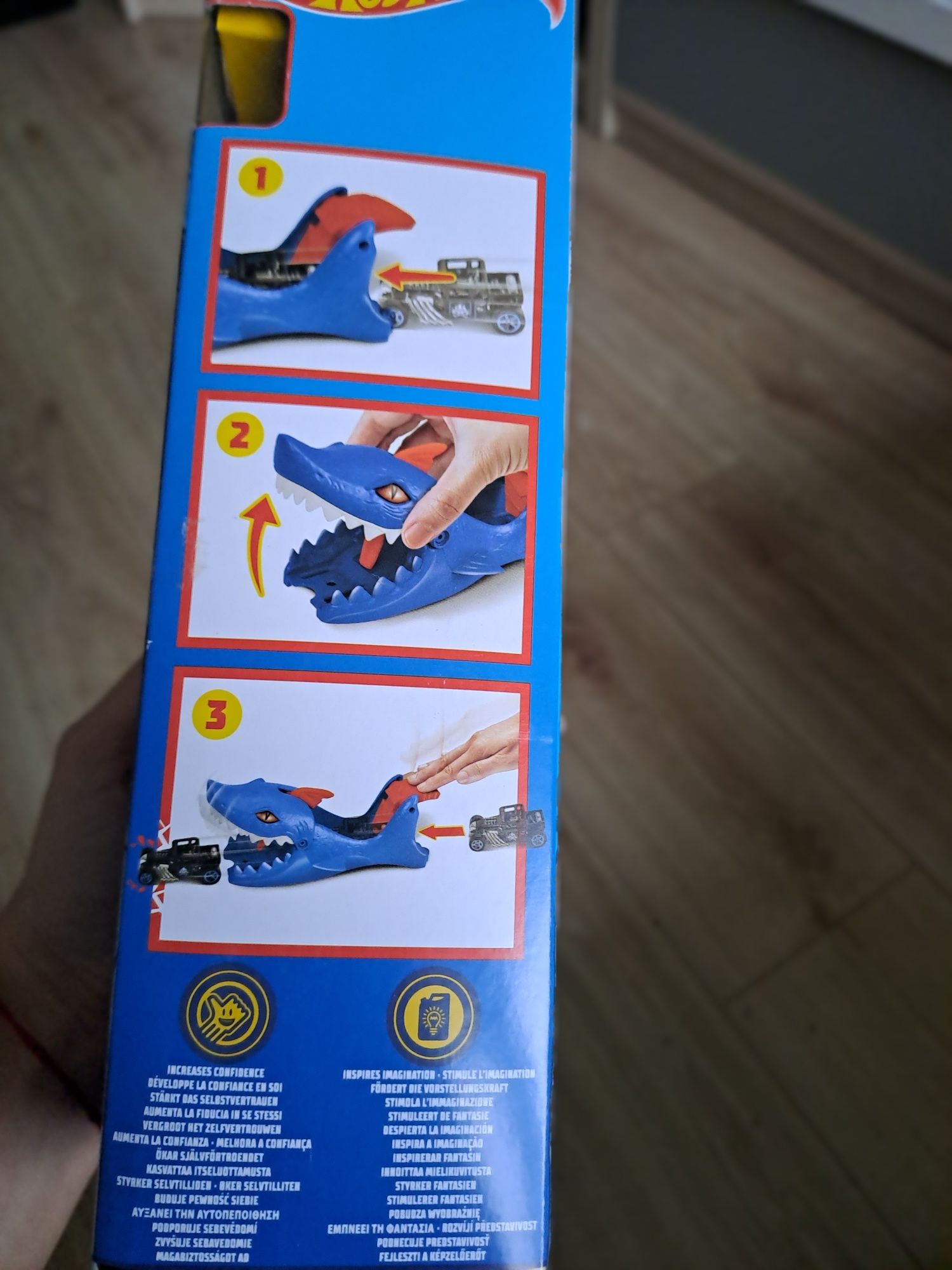 Nowa wyrzutnia hot wheels rekin