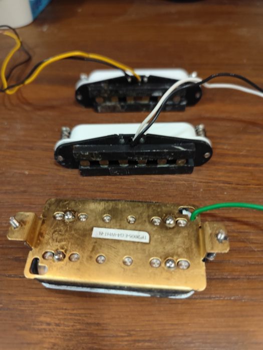 Captação fender squier HSS